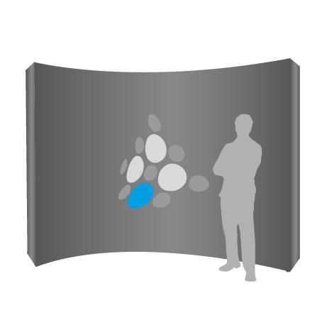 gebogen