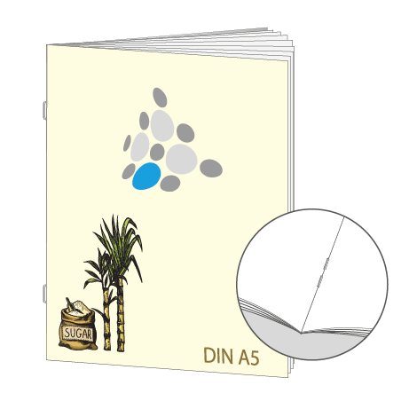 Drucksachen aus Zuckerrohrpapier