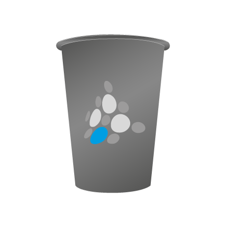 Pappbecher BIO | 220 ml einwandig | rundum bedruckt