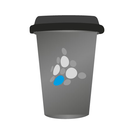 Pappbecher to Go BIO | 400 ml einwandig | rundum bedruckt