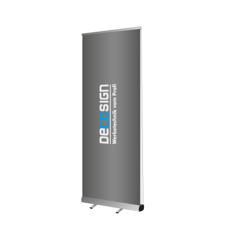 Roll-Up Double | B 85 cm x H 200 cm | beidseitig bedruckt