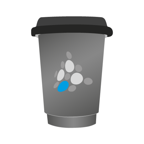 Pappbecher to Go BIO | 400 ml doppelwandig | rundum bedruckt